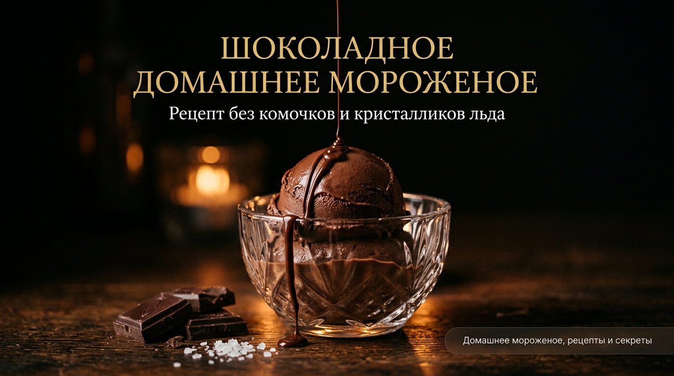 Шоколадное мороженое — обложка